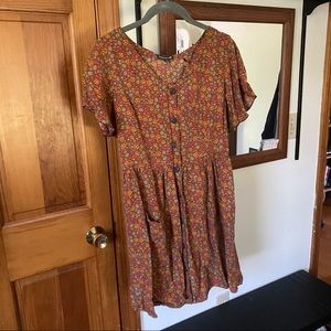 NWOT Button Down Dress
